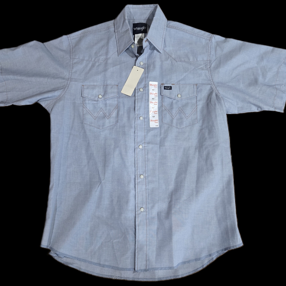 Wrangler Pearl Snap Short Sleeve